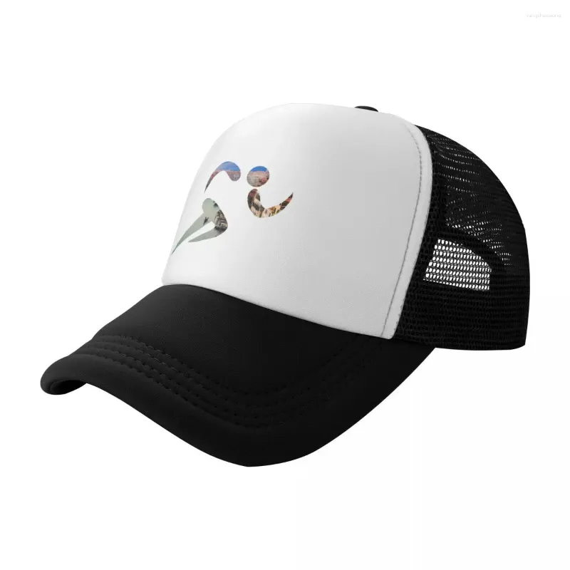 Ballkappen Venice Runner Baseballkappe Luxus Wanderhut Hüte Schwarz für Damen Herren