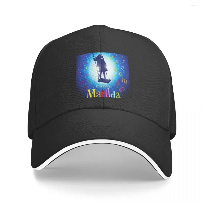 Bollmössor Matilda Musical Baseball Cap Tea Hats Militär Tactical Beach Bag Anime Hat Men Kvinnor