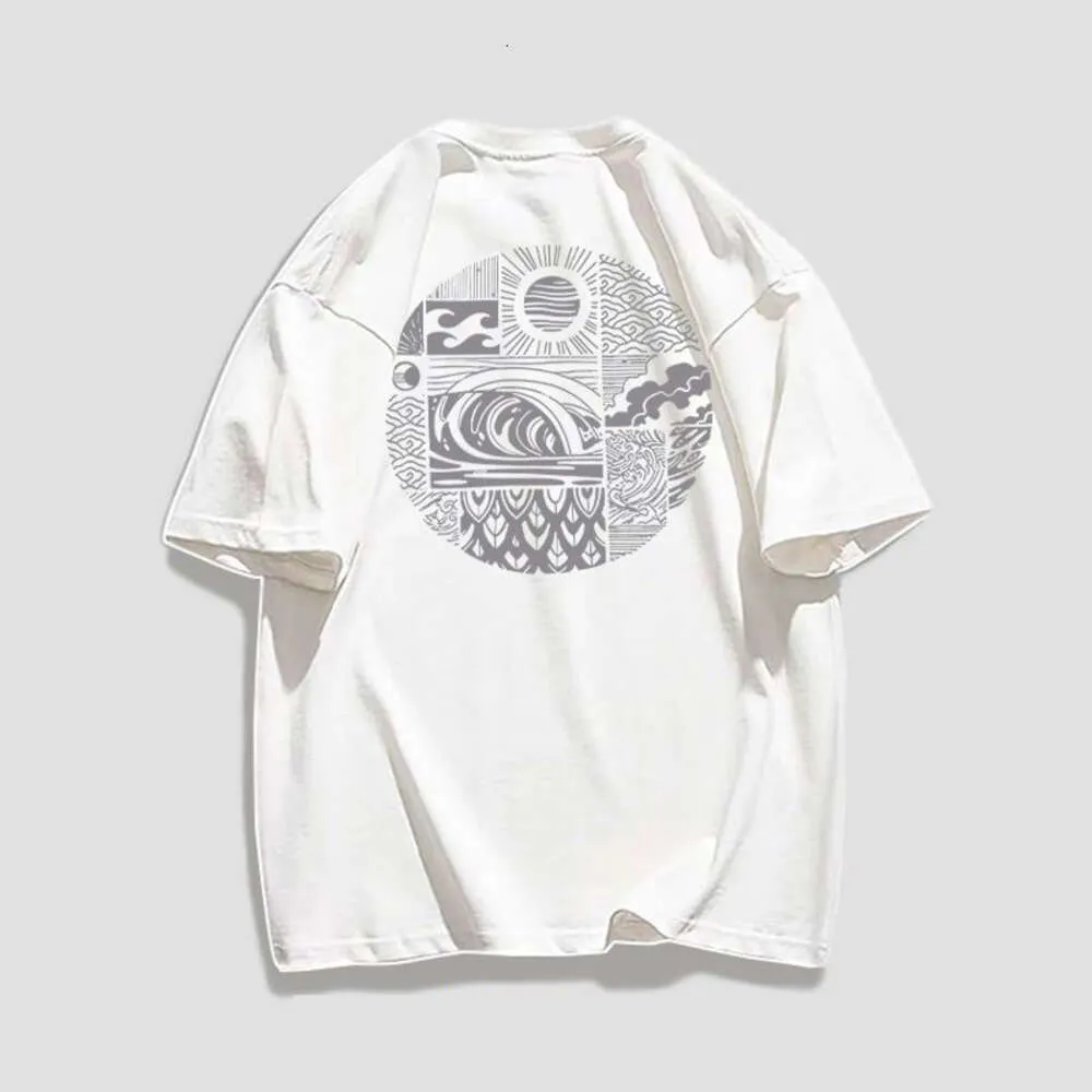 Projektant T koszule 100% czysty bawełniany nowy trend wydrukowane krótkie rękawowe koszulka dla mężczyzn i kobiet Letnie luźne top top Tshirts