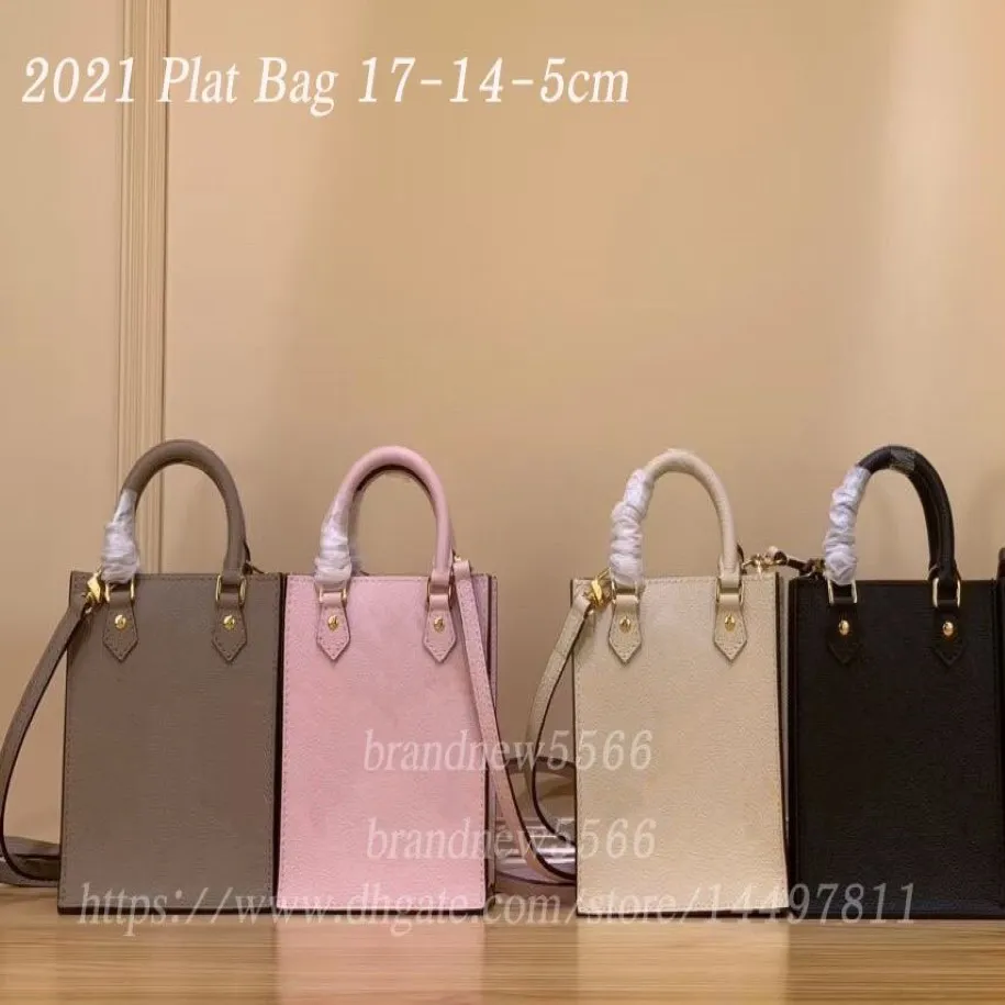 Women's SAC Plat Handbags Men Messenger Crossbody Bag Pink Printing Pars