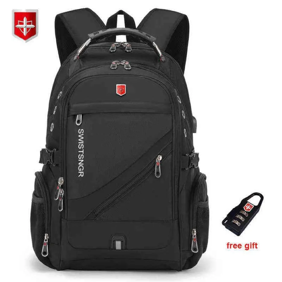 Backpack Style Bag 2022 Waterproof 17 Inch Laptop Men Usb Charging Travel Women Oxford Rucksack Male Vintage School Mochila 12093064