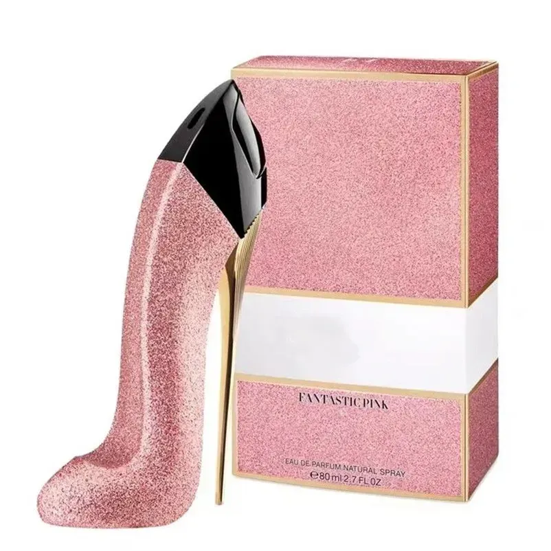 Perfume famous women Fragrance perfume girl 80ml Glorious gold Fantastic pink Collector edition black red heels Fragrance long lasting charm