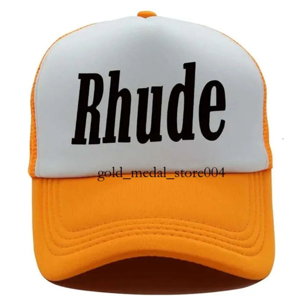 Rhude Hoed Designer Cap Heren Designer Baseball Hoed Ball Caps Dappere Hoed Luxe Designer Hoed Trucker Hoed Rhude Hoed Heren Dames Graffiti Gedrukt Alfabet Rhude 690