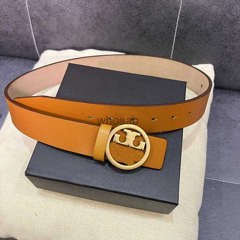 Ceintures 2023 Ceinture de haute qualité femmes en cuir véritable boucle en bronze doré ceintures en peau de vache de concepteur hommes de luxe 5 couleurs porter CHD2308211 capsboys 240226