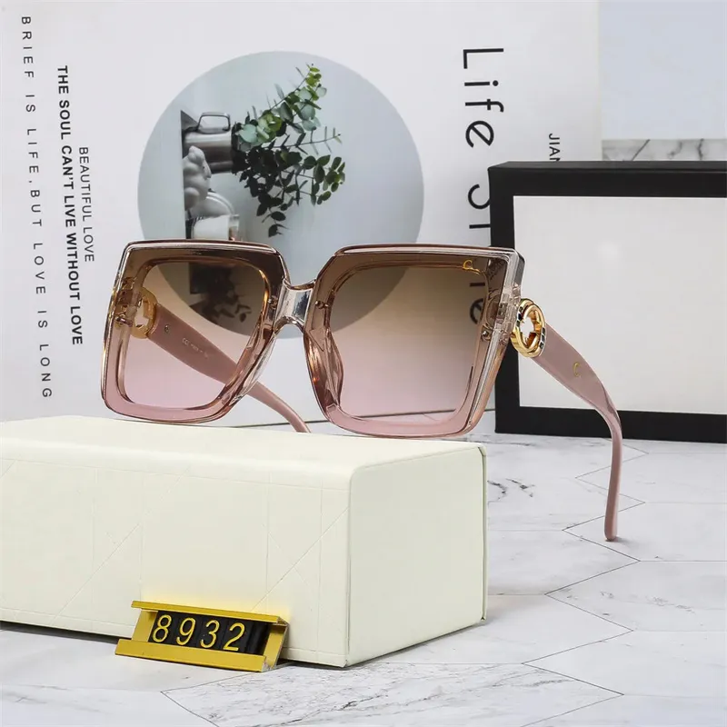 Top luxury Sunglasses polaroid lens designer womens Mens Goggle senior Eyewear For Women eyeglasses frame Vintage Metal Sun Glasses With Box