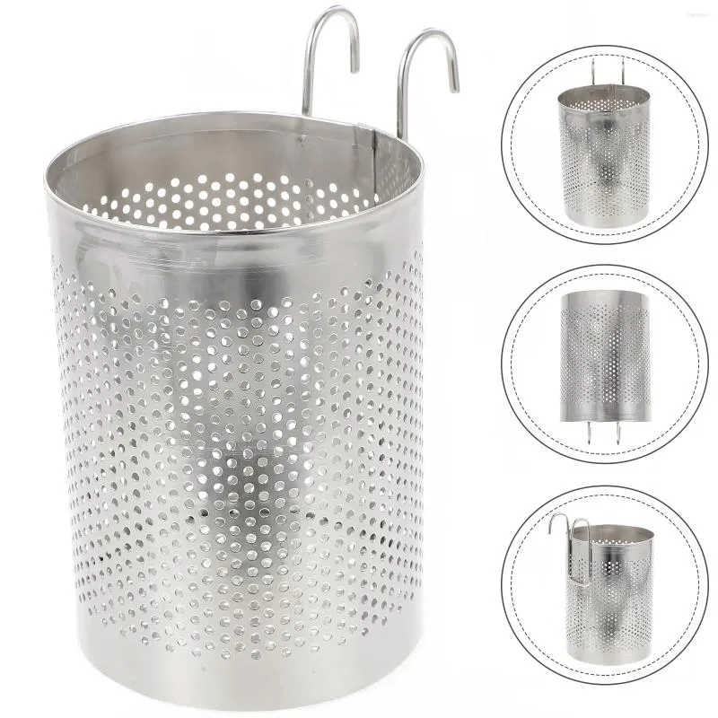 収納ボトルカトラリー排水バスケット平らな製品乾燥ラックハンギング箸メッシュデザイン