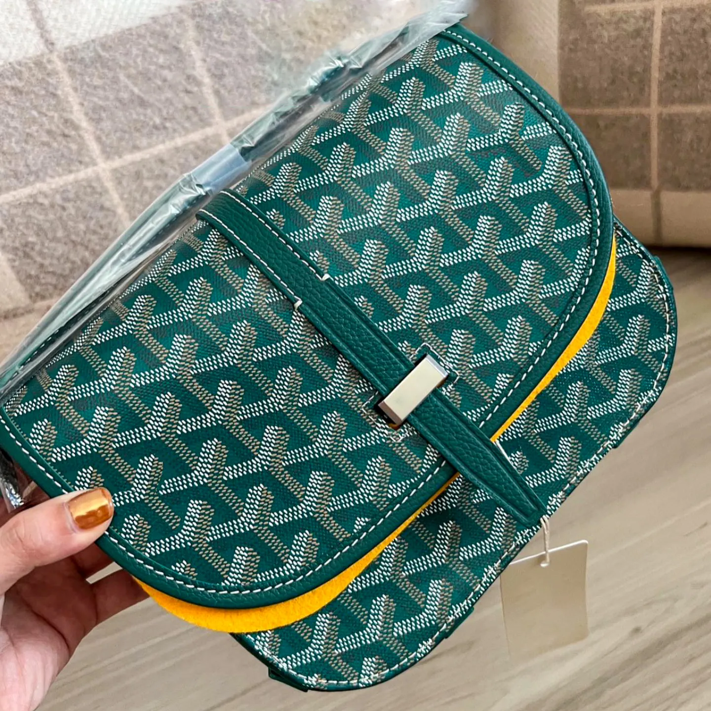 10A Go Yard Messenger Belvedere Designer Bag أصلي جلدي Gy كتف الكتف مظروف Crossbody Crossbody Bags Women's Men's Luxurys Luxurys حقيبة سرج القابض