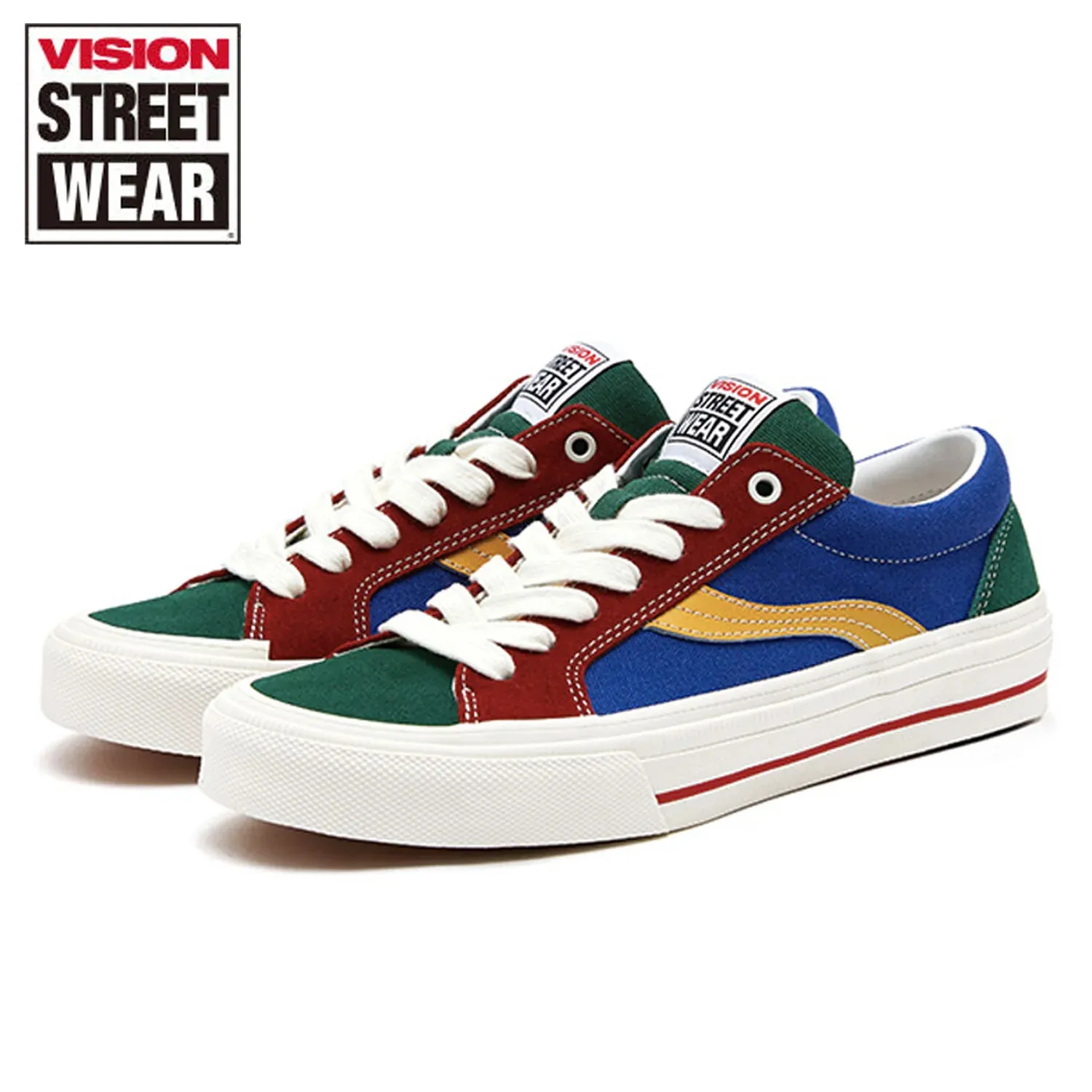 VISION STREET WEAR Zapatos Zapatillas Mujer Moda Deporte Skateboarding Low Top Suede Canvas Unisex Skate 240223