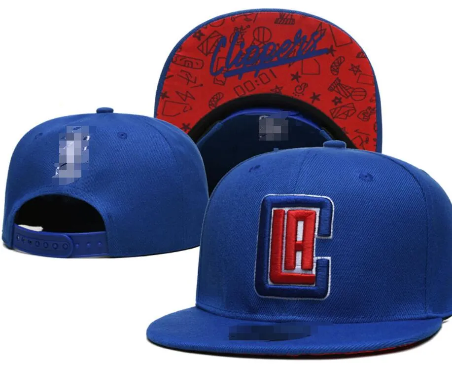 Los Angeles „Clippers” Ball Caps Casquette 2023-24 unisex moda bawełna bawełniana baseball czapka snapback kapelusz kobiety sun hapoidery wiosna letnia czapka hurtowa a2