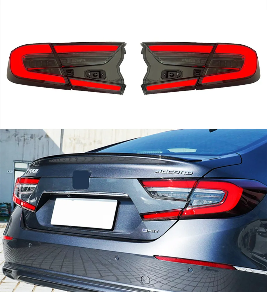 LED Turn Signal Tail Lamp for Honda Accord G10 Car Taillight 2017-2020 Rear Brake Reverse Light Automotive Accessories