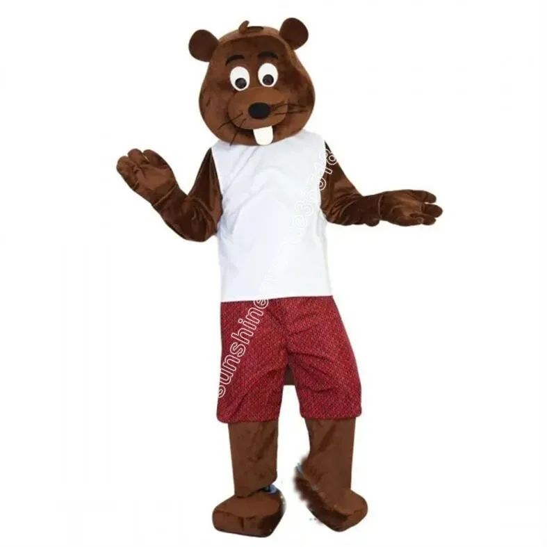 New Adult Realistic Lightweight Beaver Mascot Costume Custom fancy costume costume theme fancy dress