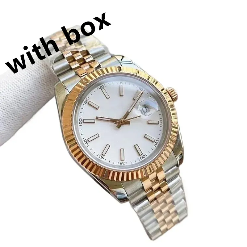 DateJust Mens Designer Watch Movement Watches 904L 2813自動モントレデフク型精度と耐久性36/41mm Luxury Watch 28/31mm SB011 C23