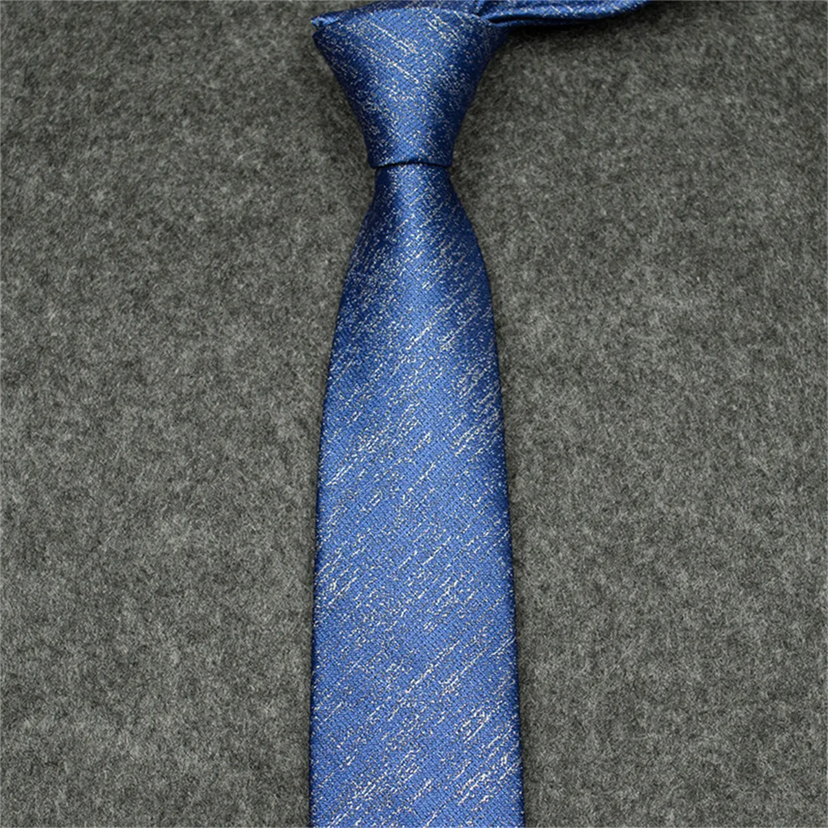 Masowe więzi projektant jedwabny krawat czarny niebieski żakard ręcznie tkany dla mężczyzn ślubny i biznesowy krawat mody krawat
