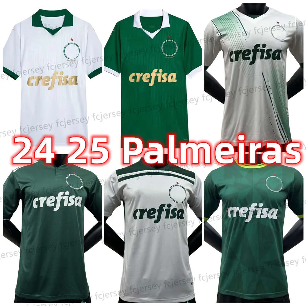 24 25 Palmeiras Dudu Futbol Forması 22 23 24 Ev Yeşil Breno Lopes Rony G.Gomez Gömlek Uzak D.Barbosa Lucas Lima G.Menino Mina G.Veron Kit Futbol Maillot de Ayak Kitleri