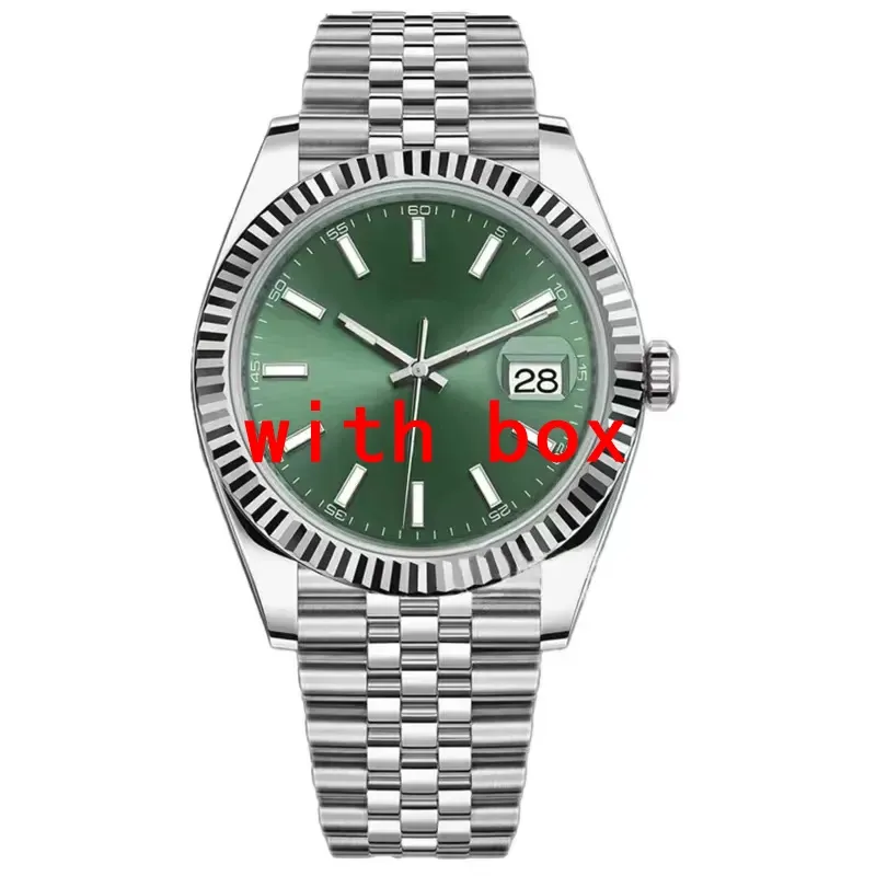 Orologio da polso da donna in acciaio inossidabile completo orologio portatile cinturino comodo impermeabile montre de luxe 36 41mm orologio automatico da uomo luminoso SB022 B4