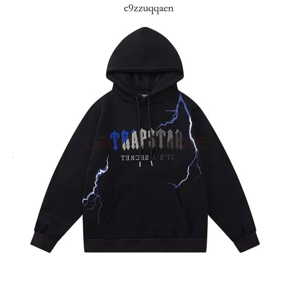 Trapstar Tracksuit męski utwór Nake Trapstar Suits Hoodie Europe American Basketball Football Football z długimi 608 kobietami