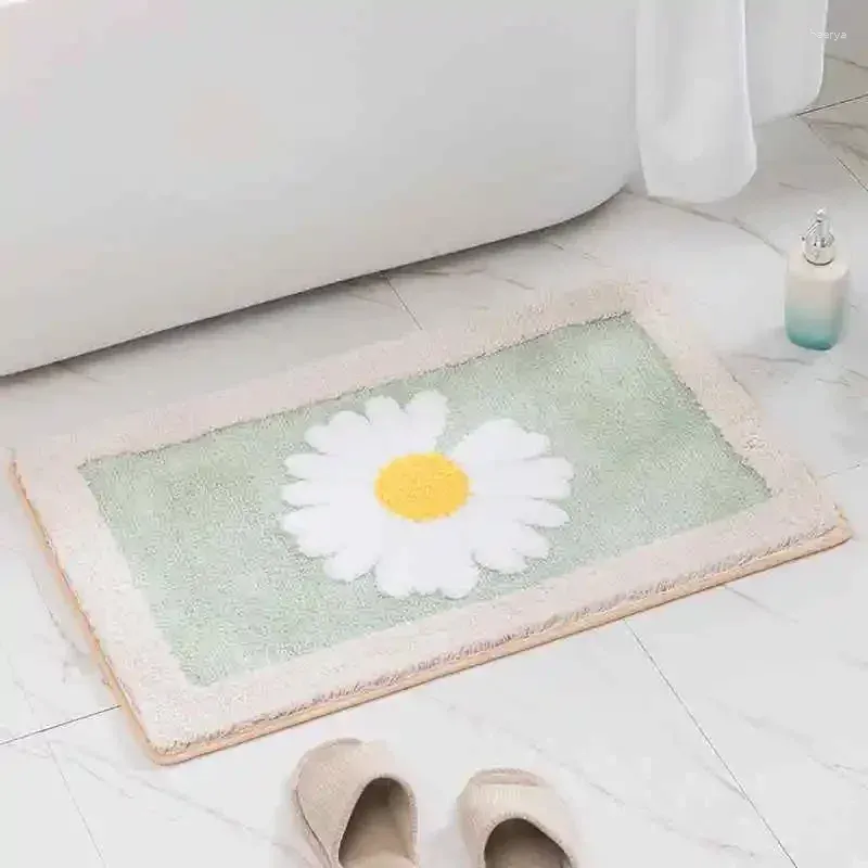 Dywany mata podłogowa łazienka antypoślizgowa sypialnia chłonna kreskówkowa stopa szary