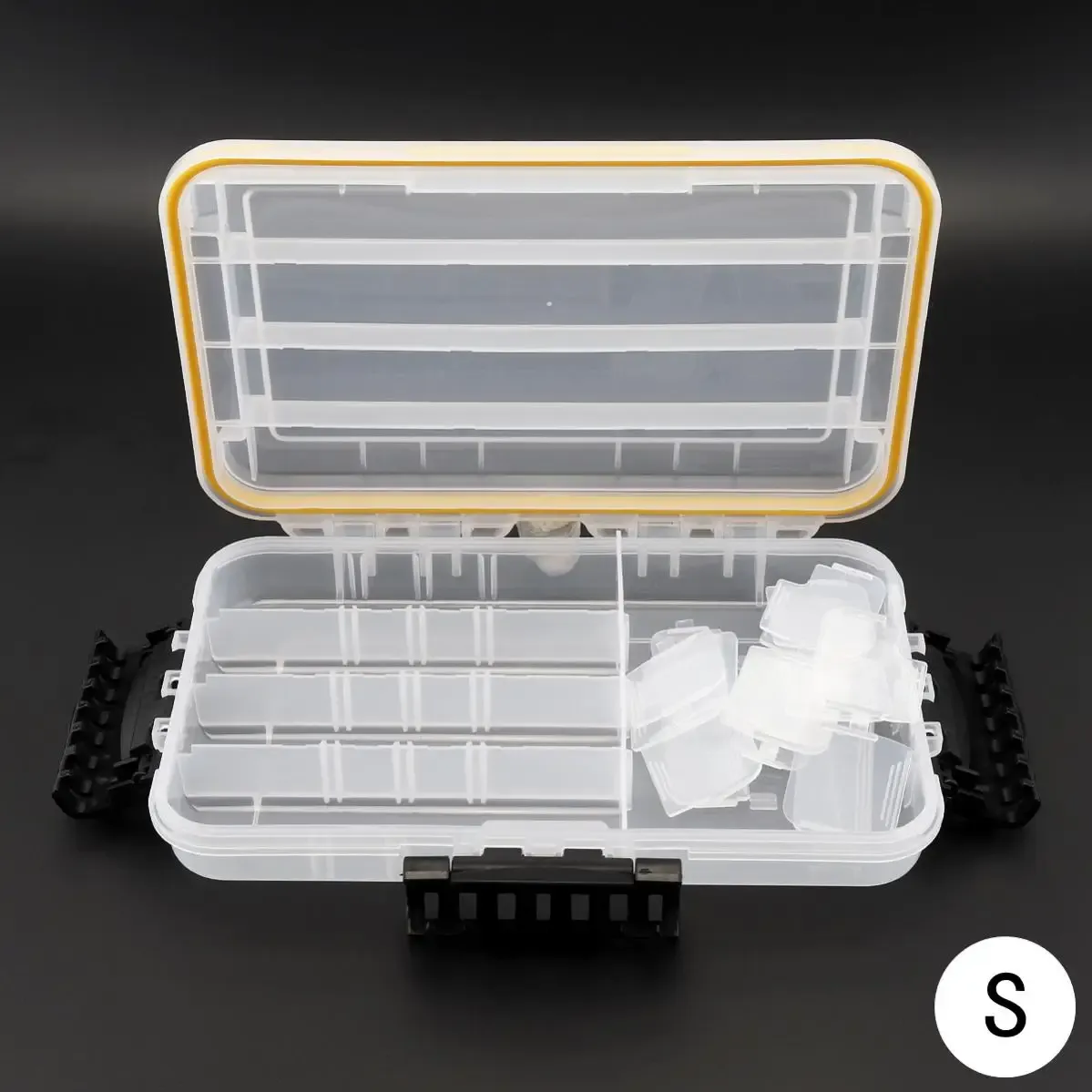 Portable Large Capacity 3 Layers Fishing Tackle Storage Box, Fishing Tackle  Box, ABS For Fishing Lover 