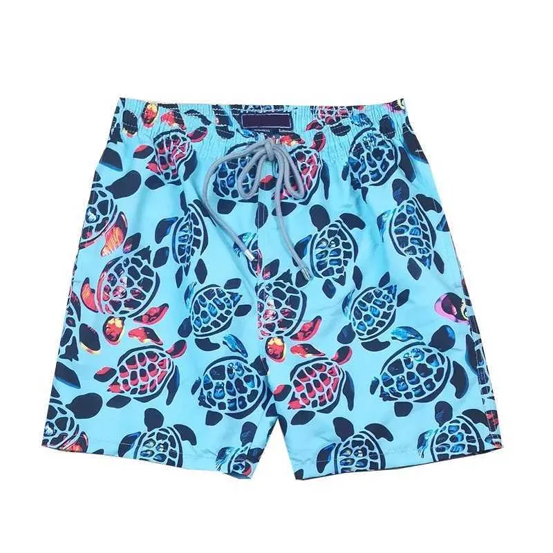 Krótkie spodenki Turtle Shorts Shorts Promocja Męskie spodnie wiosny i letnie spodnie na plażę dla mężczyzn Karton Swimming Shorts Funny Turtle Print Board Shorts 333