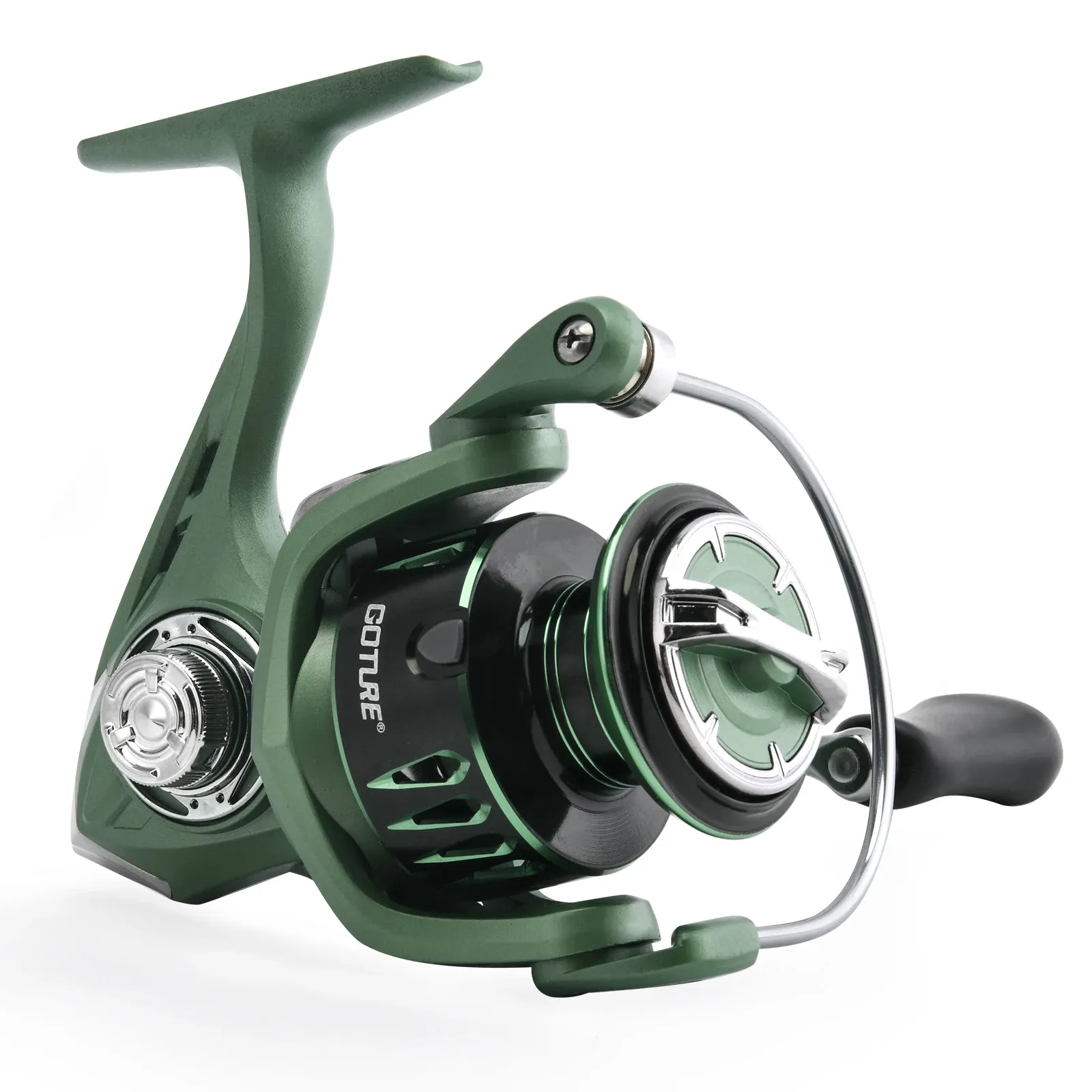 Reels Goture High Speed Carp Fishing Reel 1000 6000 Series 5.2:1 Gear Ratio Surfcasting Spinning Reel Fishing Tackle