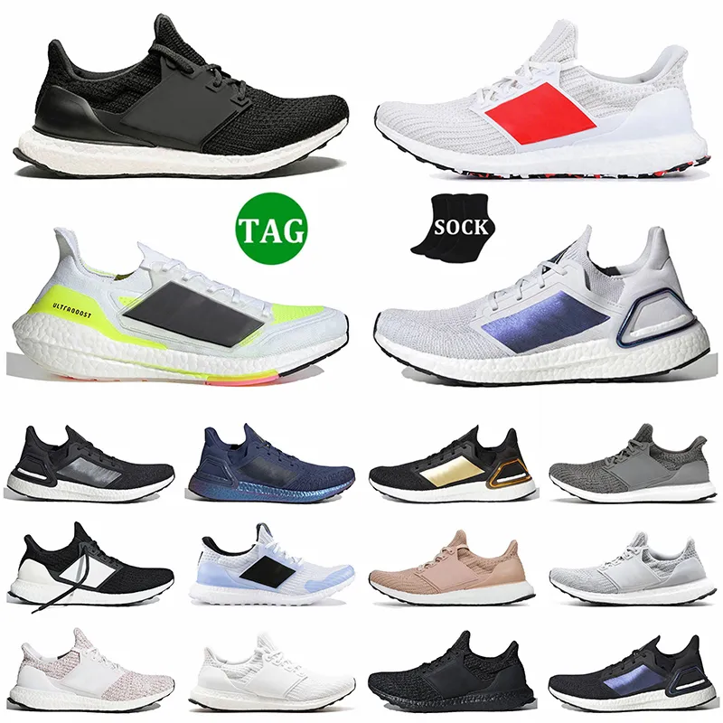 2024 Ultraboosts 22 20 19ランニングシューズ女性メンズウルトラ4.0 DNAクラウドホワイトブラックソールアッシュテックインディゴOGメッシュテニストレーナーランナージョギングウォーキングスニーカー