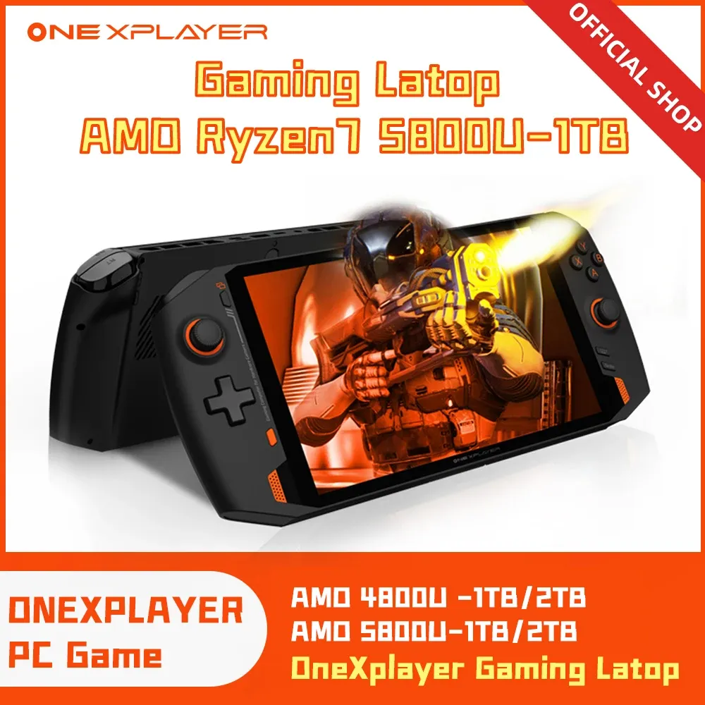 Gracze NOWOŚĆ ONEXPLAYER AMD RYZEN 5800U KONSOLA GRY PC 8.4 -CALNE KOMPUTER KOMPUTER I71195G7 16G 1TB 2,5K IPS Ekran jeden XPlayer Windows11