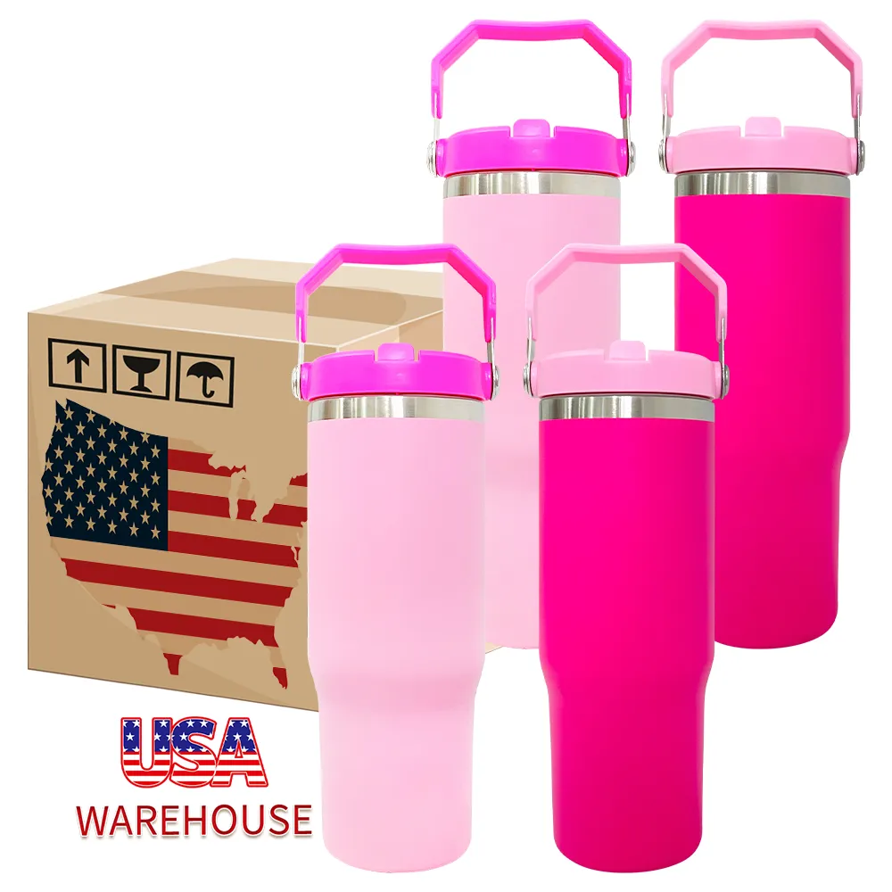 Stanley 30 oz Stainless Steel Ice Flow Flip Straw Tumbler & Flamingo Pink  40 oz Laser Engrave Etch H2.0 Tumbler from Dhgate Mugs - price 5.38