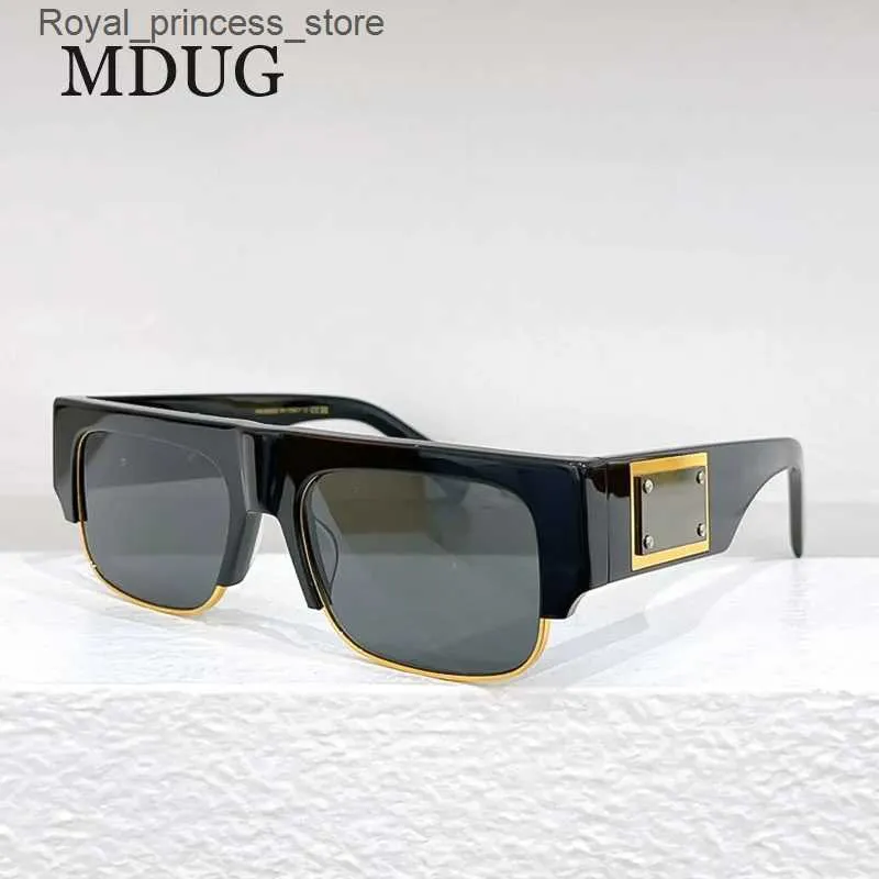 Sunglasses Sunglasses Men women outdoor drive high quality luxury brand Eyewear vintage pop frame hot sale polarized fashion glasses Q240226