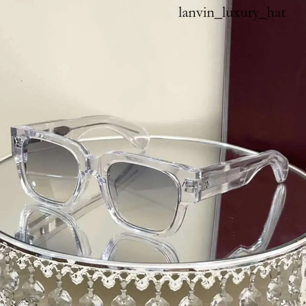 JACQUES MARIE ENZO Sunglasses for Women Luxury Brand Handmade Chunky Plate Frame Foldable Glasses Quality Designer Sunglasses Saccoche Trapstar Original Box 5417