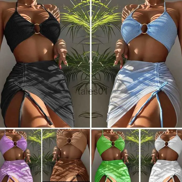 Damskie stroje kąpielowe Flashsale seksowne projektanci zestawy bikini z czysty pasek kształt damskie garnitury pływać na plaży kobiet kąpielowych mieszane luksusowe marki kąpielowe 240226