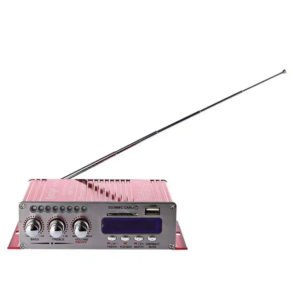 Haut-parleurs Kentiger HY502S 2CH haut-parleur Bluetooth HiFi Super Bass puissance amplificateur stéréo numérique USB lecteur de carte SD Radio FM