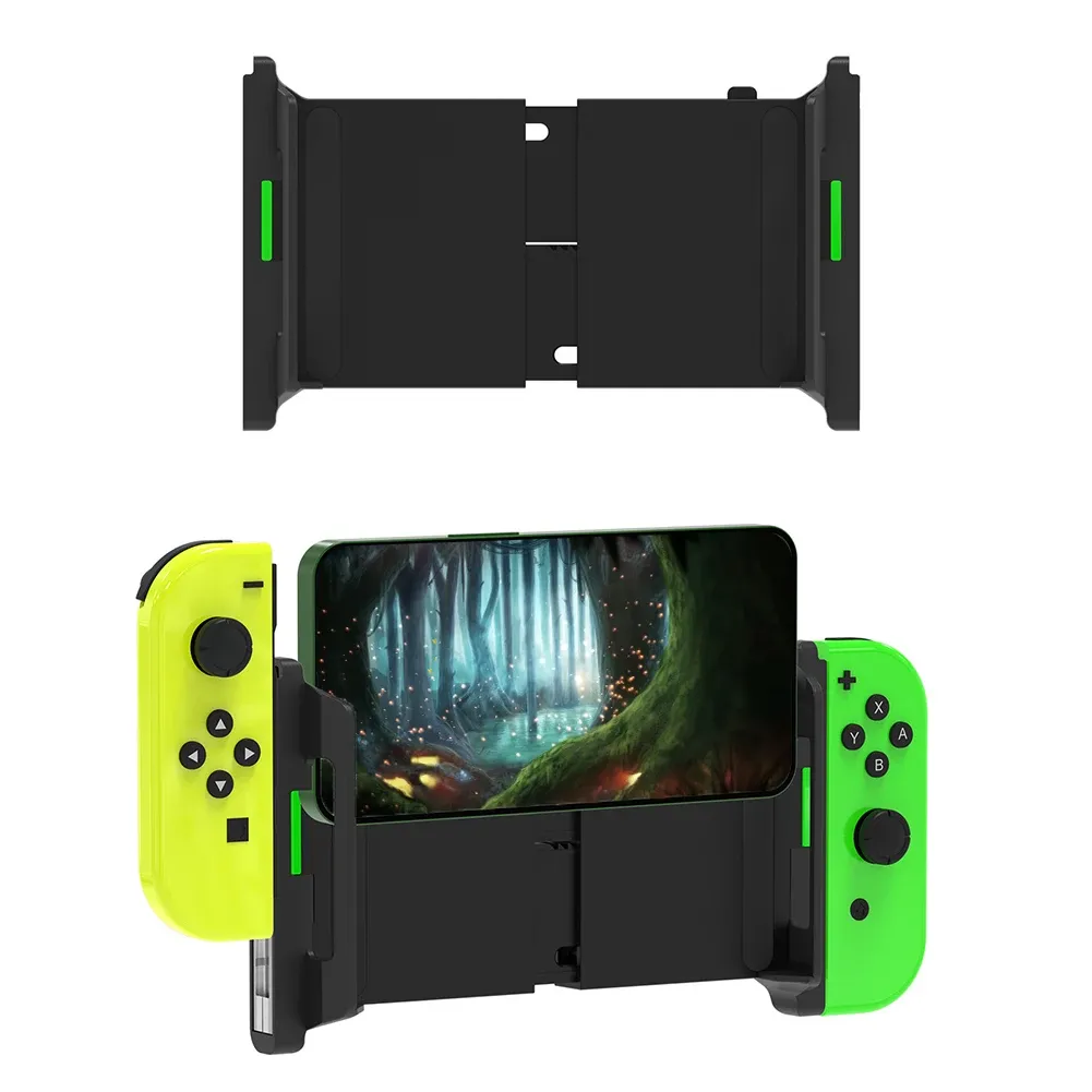 Gamepads Mobile Game Controller Gaming Grip Handle Adapter för Nintend Switch/OLED JoyCon för iOS Android Mobiltelefon Gamepad Holder