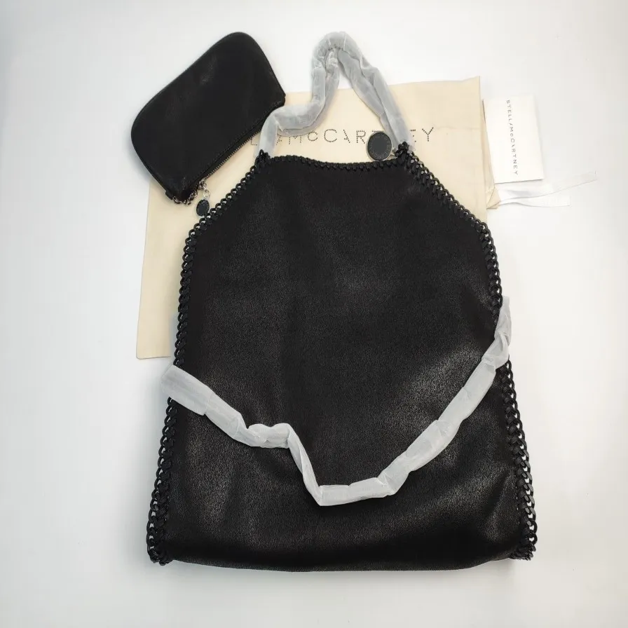 أكياس الكتف 2021 New Fashion Women Handbag Stella McCartney PVC High Quality Leather Thorping Bag V901-808-808 3 Size23296187G