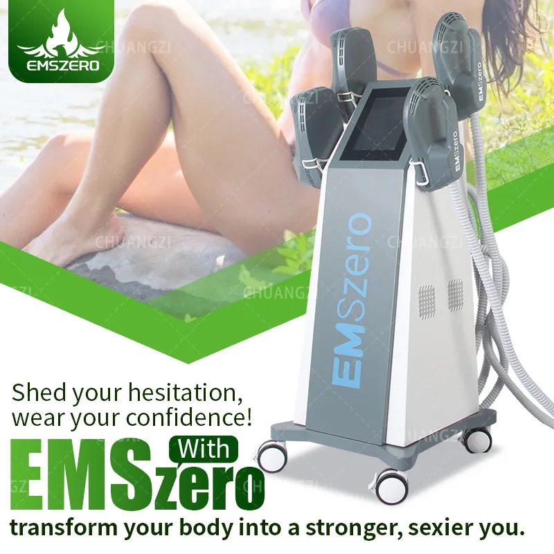 آلات emszero neo hi-emt rf ems electromagnetic muscle Pimulator 2024 Professional Sculpt 6500W 5 مقبض الحوض حزام