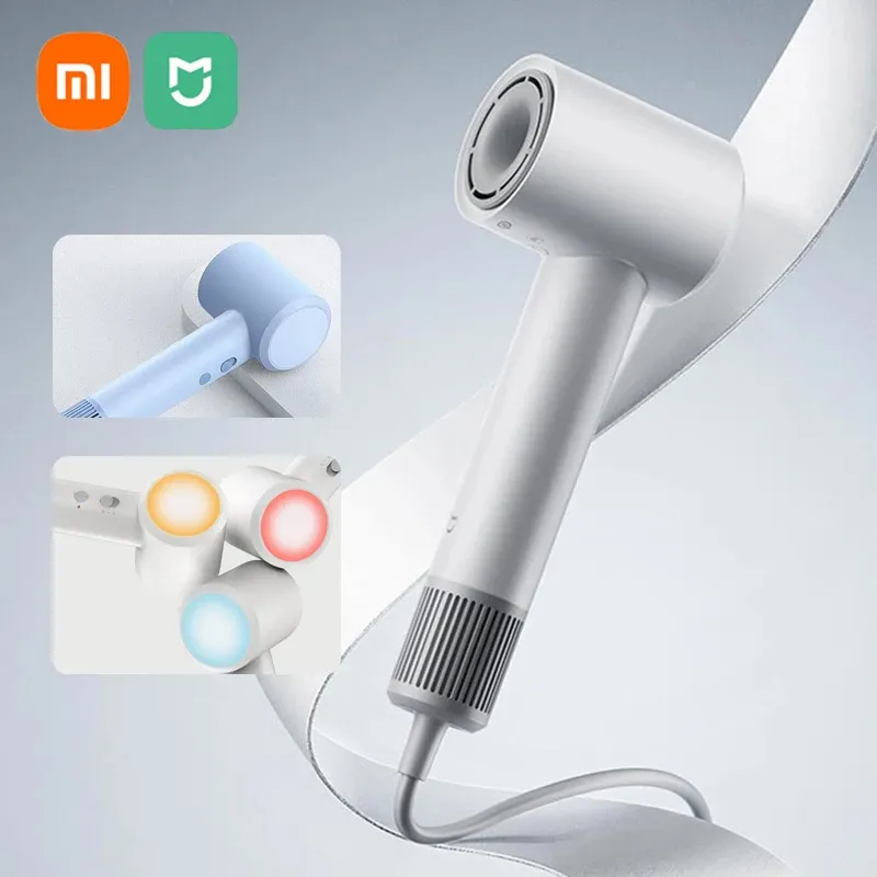 XIAOMI MIJIA H501 SE Haartrockner, hohe Geschwindigkeit, negative Ionen, Windgeschwindigkeit 62 m/s, professionelle Haarpflege, 1600 W, hohe Leistung, schnelles Trocknen