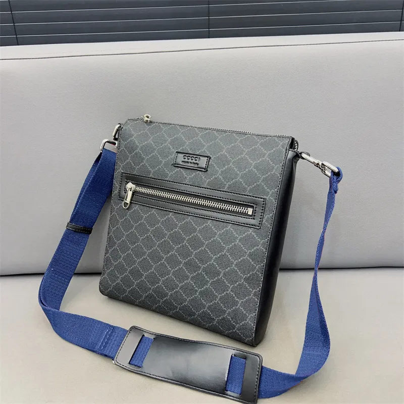 Designerskie torby męskie torba crossbody torba na ramię czarne paski kobiety unisex teczka na najwyższy biznes biznesowy plecak