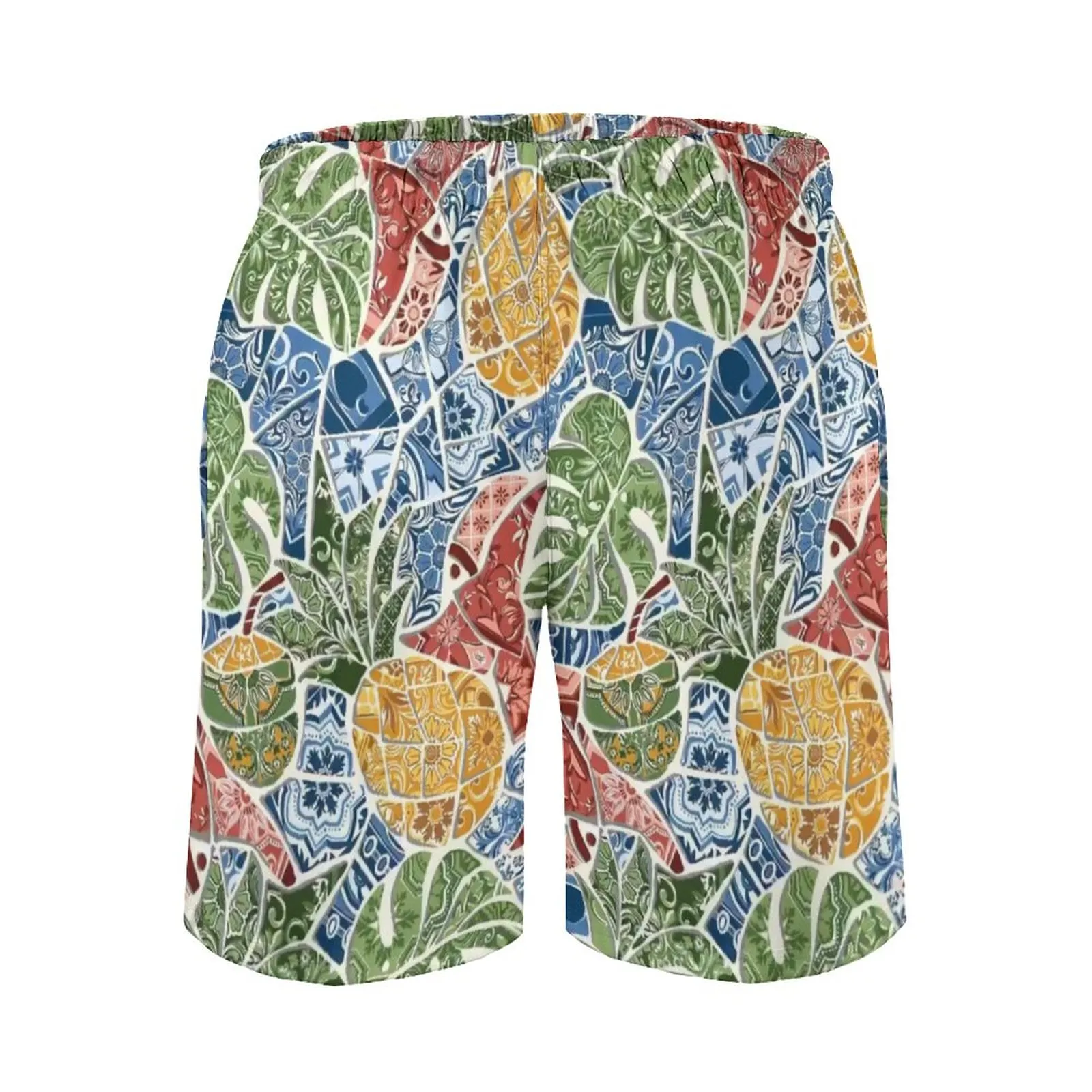 Pantalon de plage personnalisé pour hommes avec poche, respirant, confortable, pas facile à boulocher, cordon de serrage rapide et conception en maille, velours pêche décontracté, ample, 170g, couleur contrastée