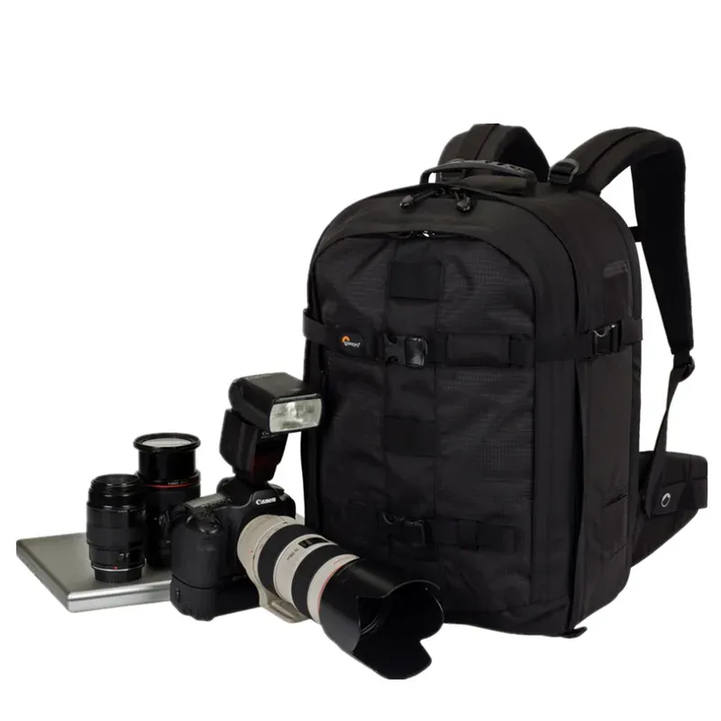 Zaino Lowepro Borsa per fotocamera Pro Runner 450 AW Borsa per fotocamera fotografica di ispirazione urbana Zaino per laptop SLR digitale da 17" con parapioggia