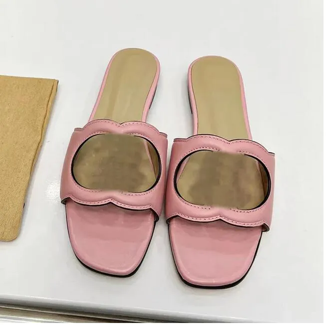 ciabatte estive da donna pantofole da donna sandali firmati di marca tacco piatto moda versatile in pelle casual comfort infradito G21543