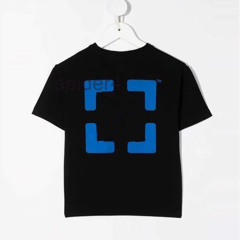 Ontwerpers Heren t-shirts Ofs Luxe T-shirt Kids Offs Wit Jongens Onregelmatige Pijl Meisjes Zomer T-shirts met korte mouwen Letter Gedrukt Vinger Los Peuters Jeugd Tees ONQY