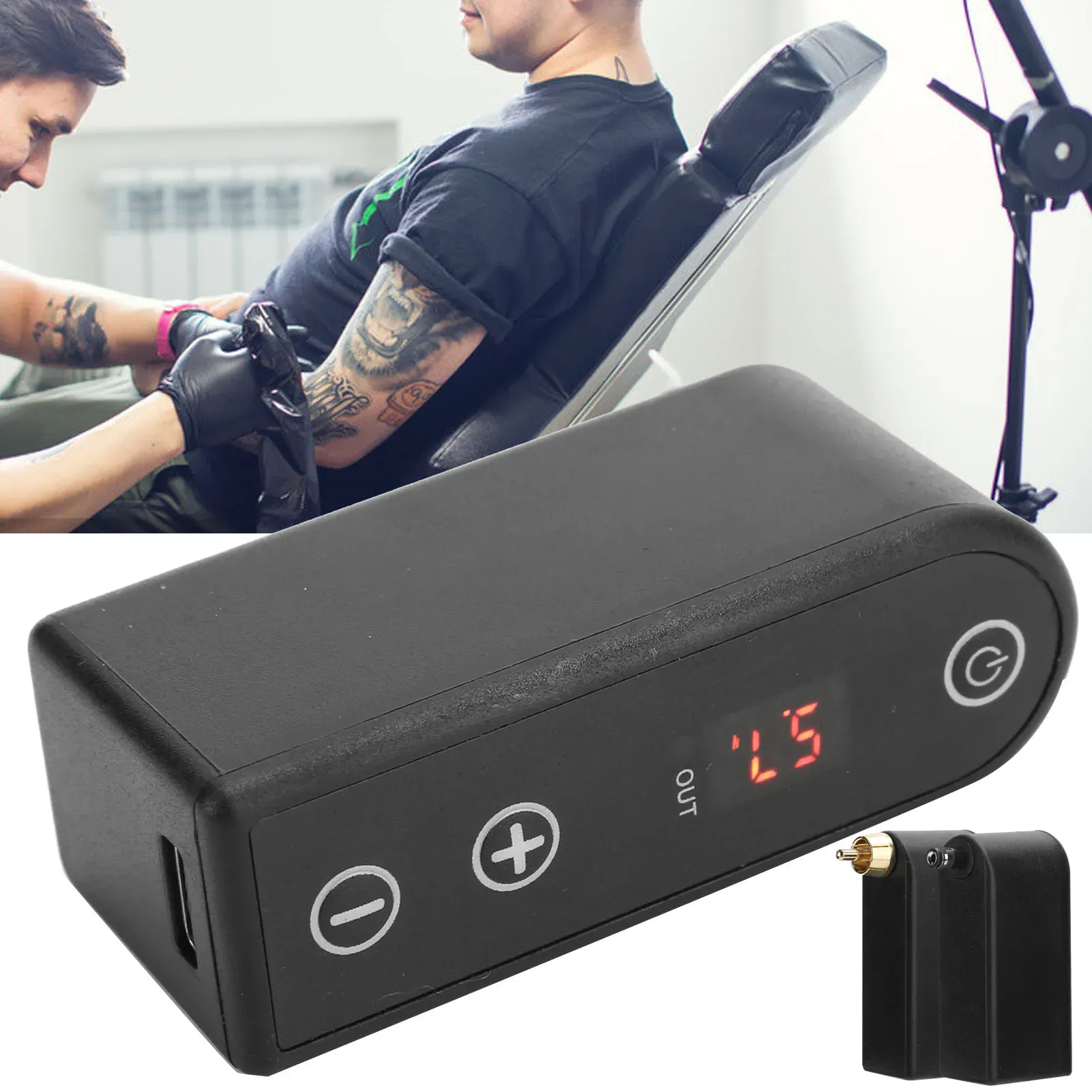 Supplies Wireless Tattoo Hine Power Supply Large Capacity Digital Display Dc Interface Tattoo Hine Battery Supplies 2000 Mah