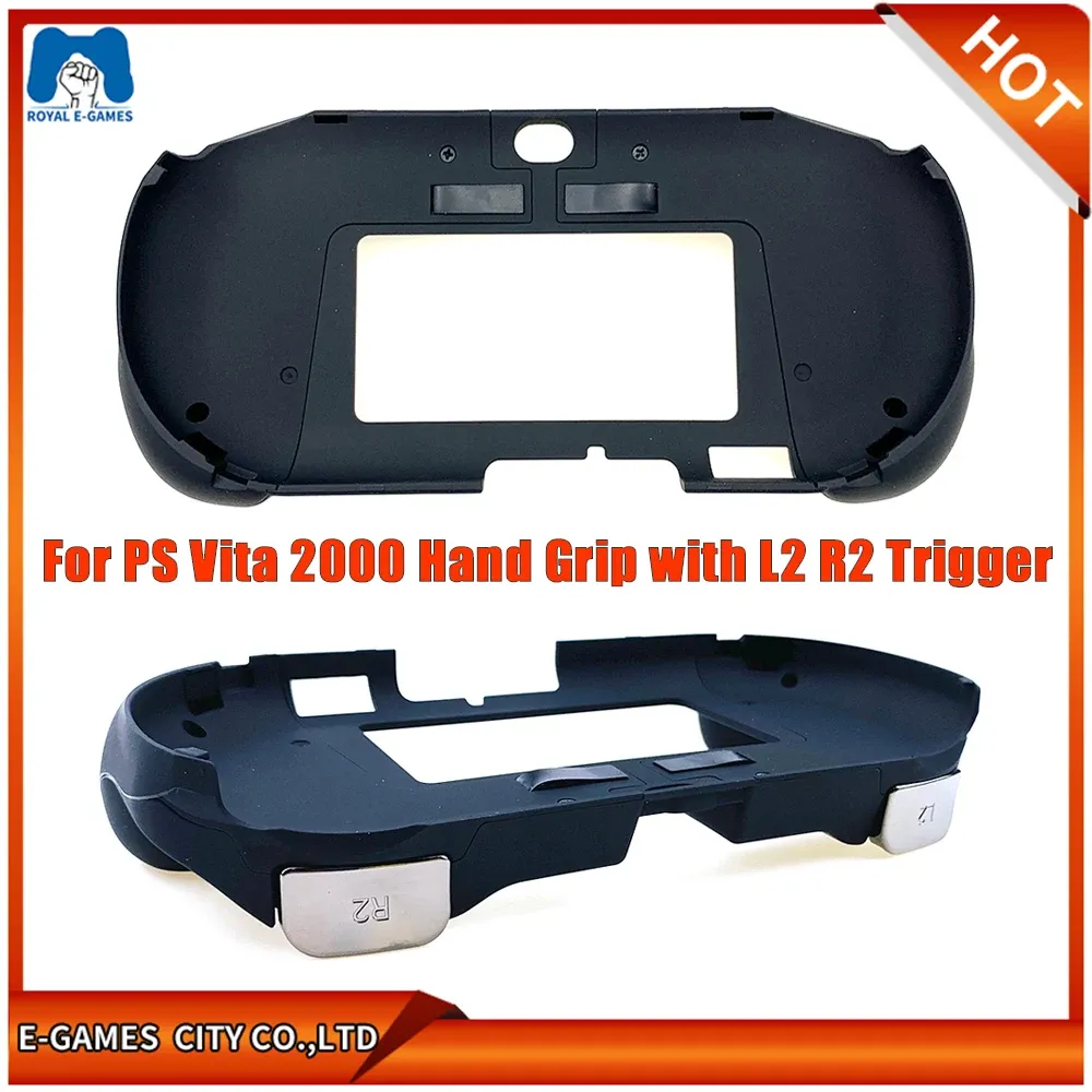 Cases Hand Grip Handle Joypad Stand Shell Case Protector with L2 R2 Trigger Button For PSV 2000 PSV2000 PS VITA 2000 Slim Game Conso