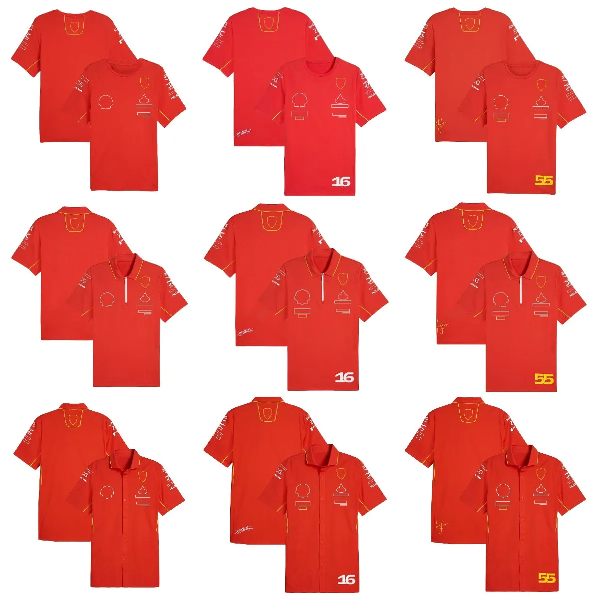 F1 Team 2024 T-shirt Serie