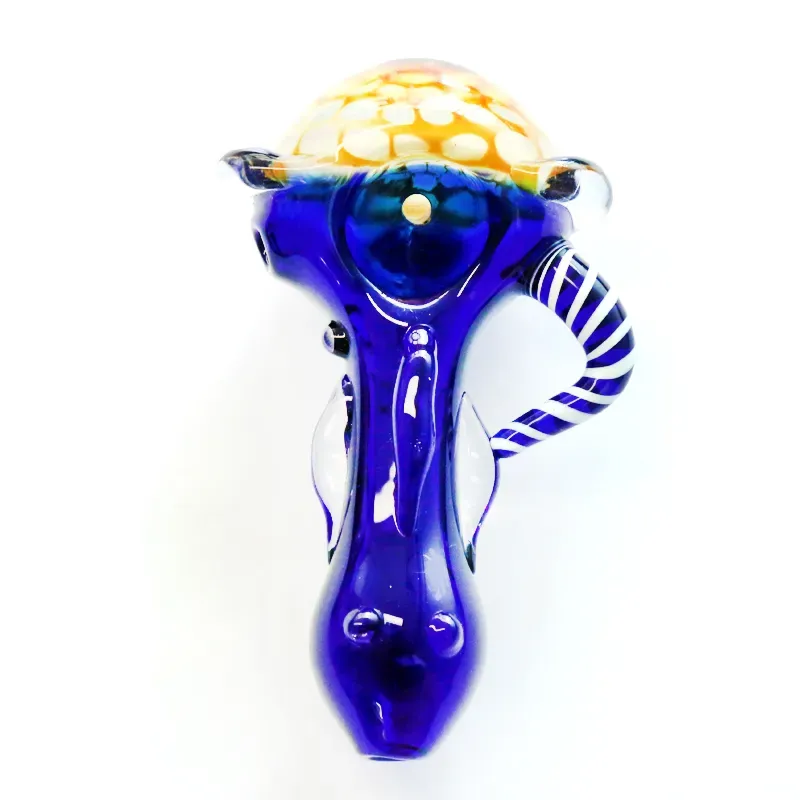 Tobacco pipe high quality cool trend glass tube smoking gun height 9cm