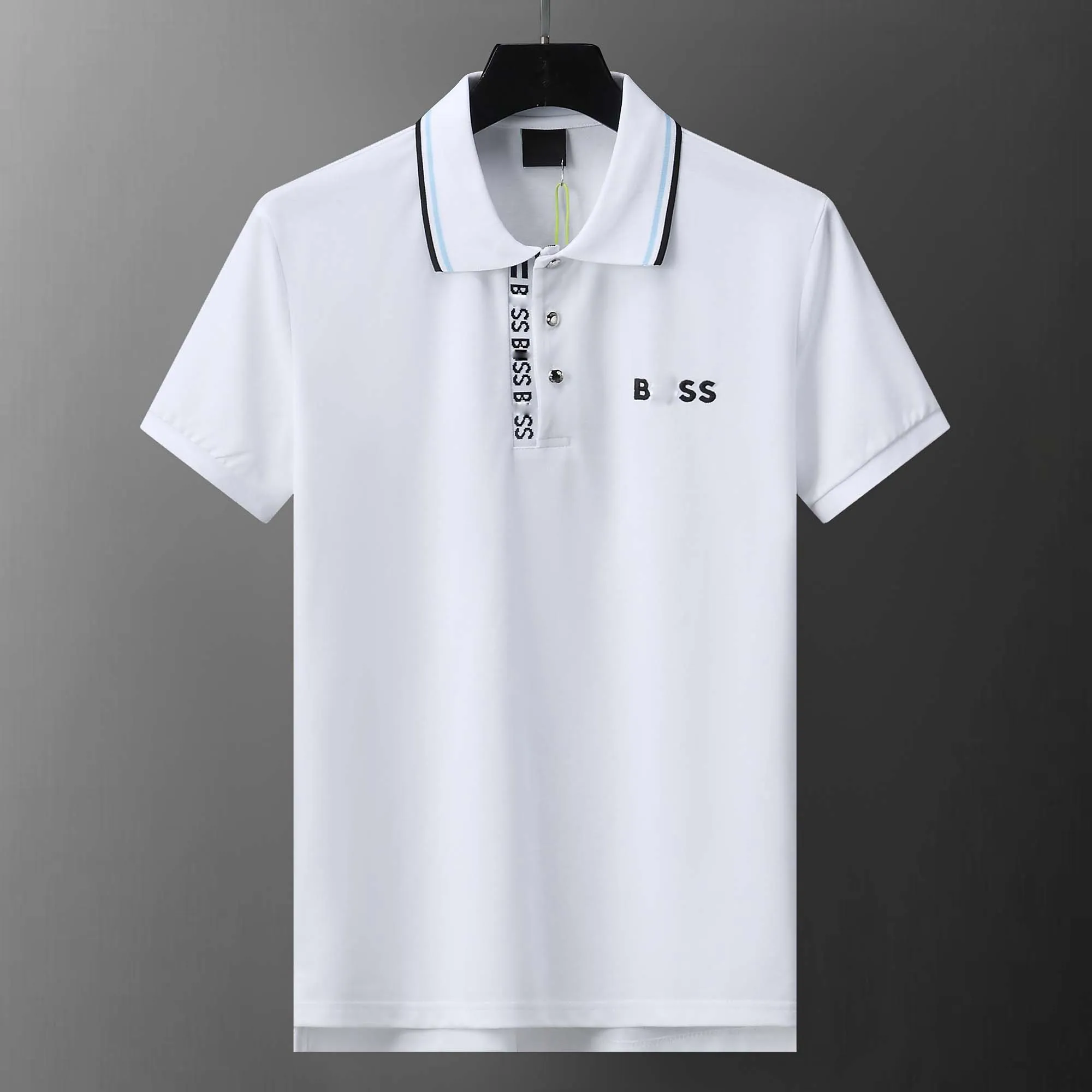 Heren T-shirt Designer Poloshirt Herenpolo's High-End Borduren Mode Kraag Heren Top T-shirt Luxe #031