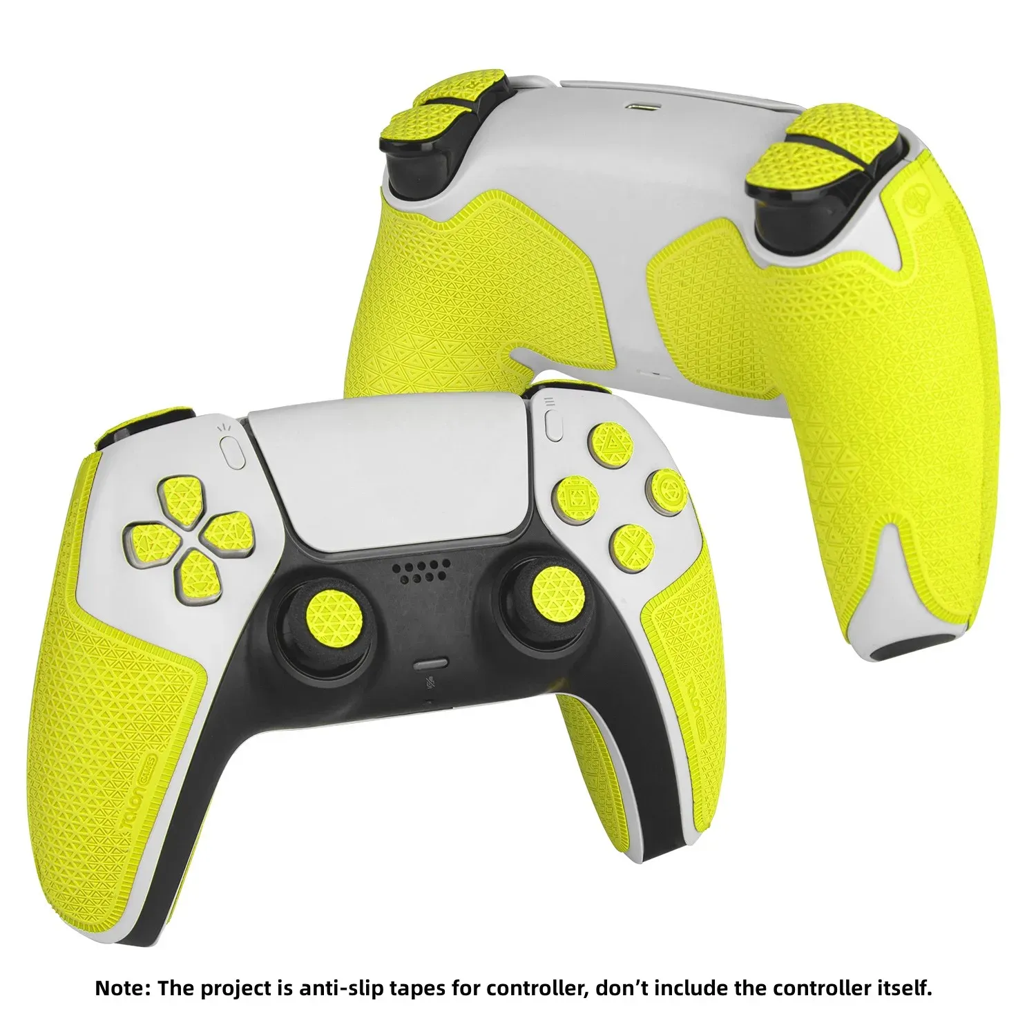 Gamepads Gelb TALONGAMES Controller-Griffe für Playstation 5 DualSense / PS5, rutschfest, schweißabsorbierend, strukturierte Haut-Kit Controller-Griff