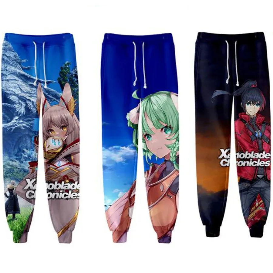 Sweatpants Game Xenoblade Chronicles 3 Sweat Pants 3D Joggers Pants Casual Trousers Men/Women Hip Hop Sweatpants Pantalon Homme Streetwear