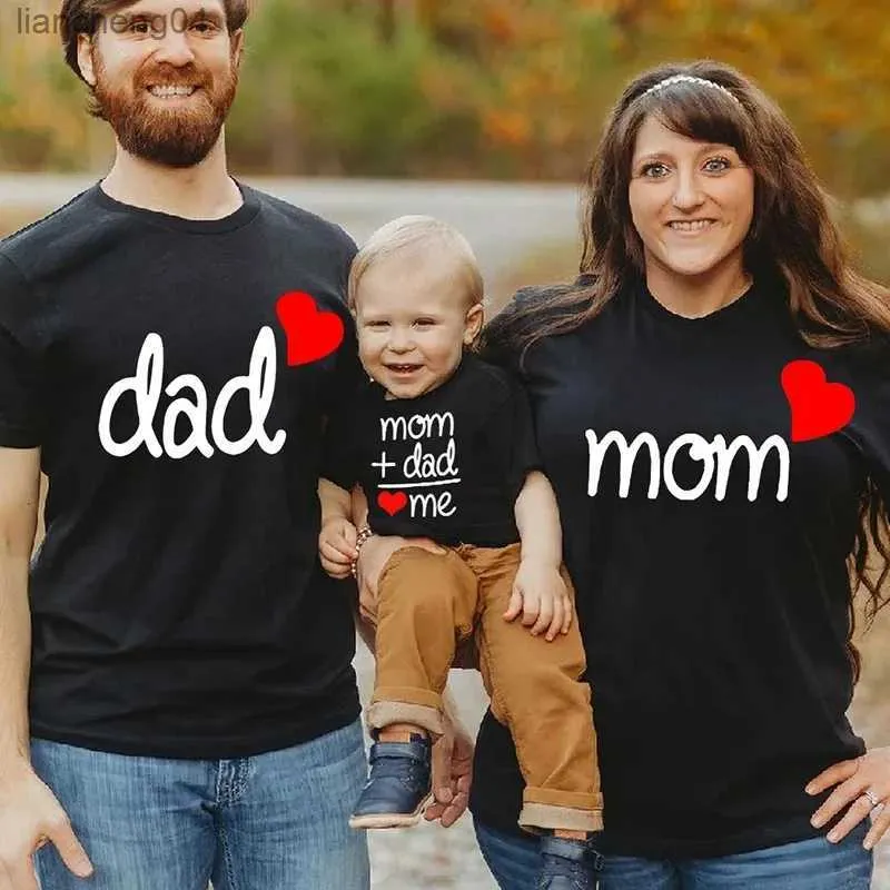 Family Matching Outfits Mom, Dad & Kids T Shirts Father, Daughter