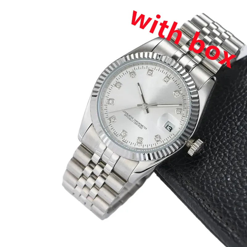 126234 Luxury Watch Quartz High End Watches Men Mechanical rostfritt stål Montre Femme 41mm 36mm 31mm 28mm DateJust Womens Watch Business Party SB015 B4