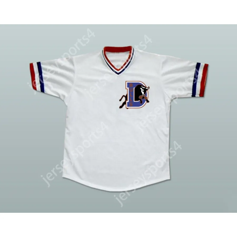 CRASH DAVIS BULL DURHAM JERSEY DE BÉISBOL COSIDO NUEVO Cosido